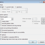 Save as PDF in PowerPoint 2013 for Windows
