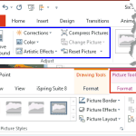 Adjust Picture Options in PowerPoint 2016 for Windows