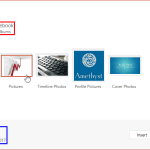 Insert Pictures from Facebook in PowerPoint 2016 for Windows