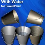 PowerPoint Infographics: Bucket Diagrams with Water