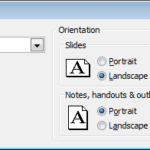 Change Aspect Ratio from Widescreen to Standard in PowerPoint 2010 for Windows