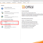 Backstage View – Program Options in PowerPoint 2010 for Windows
