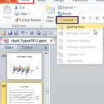 Learn PowerPoint 2010 for Windows: Adding and Renaming Sections