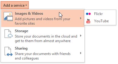 Learn PowerPoint 2013 for Windows: Add Services