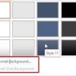 Learn PowerPoint 2013 for Windows: Slide Background Styles