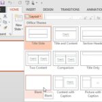 Learn PowerPoint 2013 for Windows: Change Slide Layout