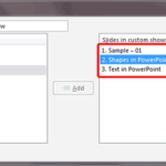 Learn PowerPoint 2013 for Windows: Creating Custom Slide Shows