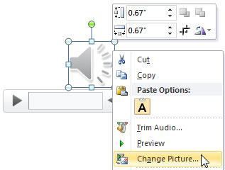 Learn PowerPoint 2010 for Windows: Format Tab for Audio Clips
