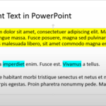 Learn PowerPoint 2013 for Windows: Highlight Text