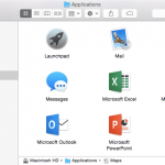 Locate PowerPoint 2016 for Mac
