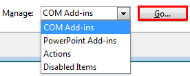 Manage and Load Add-ins in PowerPoint 2013 for Windows