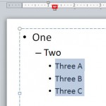 Learn PowerPoint 2010 for Windows: Hanging Indent Marker