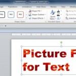 Learn PowerPoint 2010 for Windows: Picture Fill for Text
