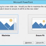 Change Presentation Aspect Ratio from Widescreen to Standard (and Vice Versa) in PowerPoint 2013