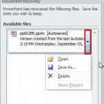 Learn PowerPoint 2010 for Windows: Recovering Presentations Automatically