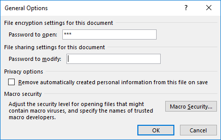 Remove and Change Passwords in PowerPoint 2016 for Windows