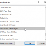 Insert Flash Movies into PowerPoint 2016 for Windows using the Developer Tab