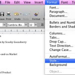 Creating PowerPoint Outlines in Microsoft Word 2008 for Mac