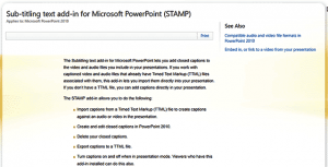 STAMP - Accessibility Add-in for PowerPoint