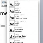 Applying Theme Colors and Theme Fonts in PowerPoint 2008 for Mac