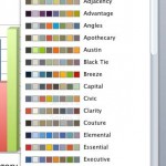 Applying Theme Colors and Theme Fonts in PowerPoint 2011 for Mac