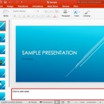 Notes Pane in PowerPoint 2016 for Mac