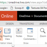 Views in PowerPoint for the Web