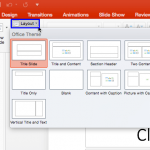 Change Slide Layout in PowerPoint 2016 for Mac