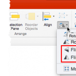Flip Shapes in PowerPoint 2016 for Mac