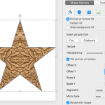 Tiling Options in PowerPoint 2016 for Mac