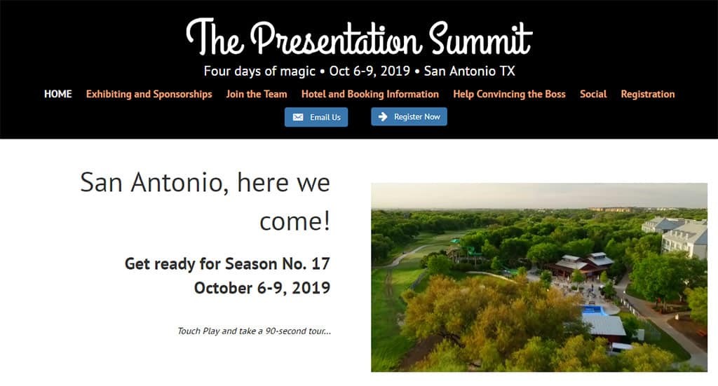 Presentation Summit, San Antonio