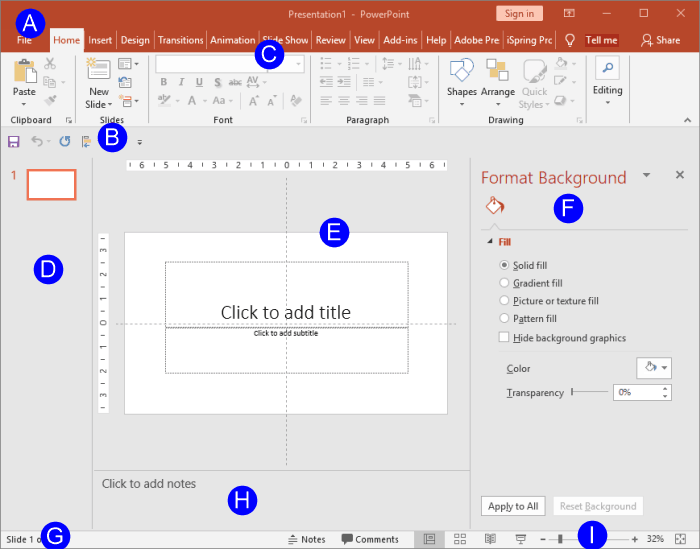 slide master powerpoint 2019