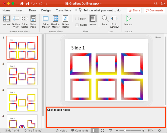 notes-pane-in-powerpoint-365-for-mac