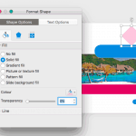 Format Task Panes in PowerPoint 365 for Mac