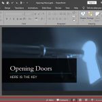Status Bar in PowerPoint 2019 for Windows