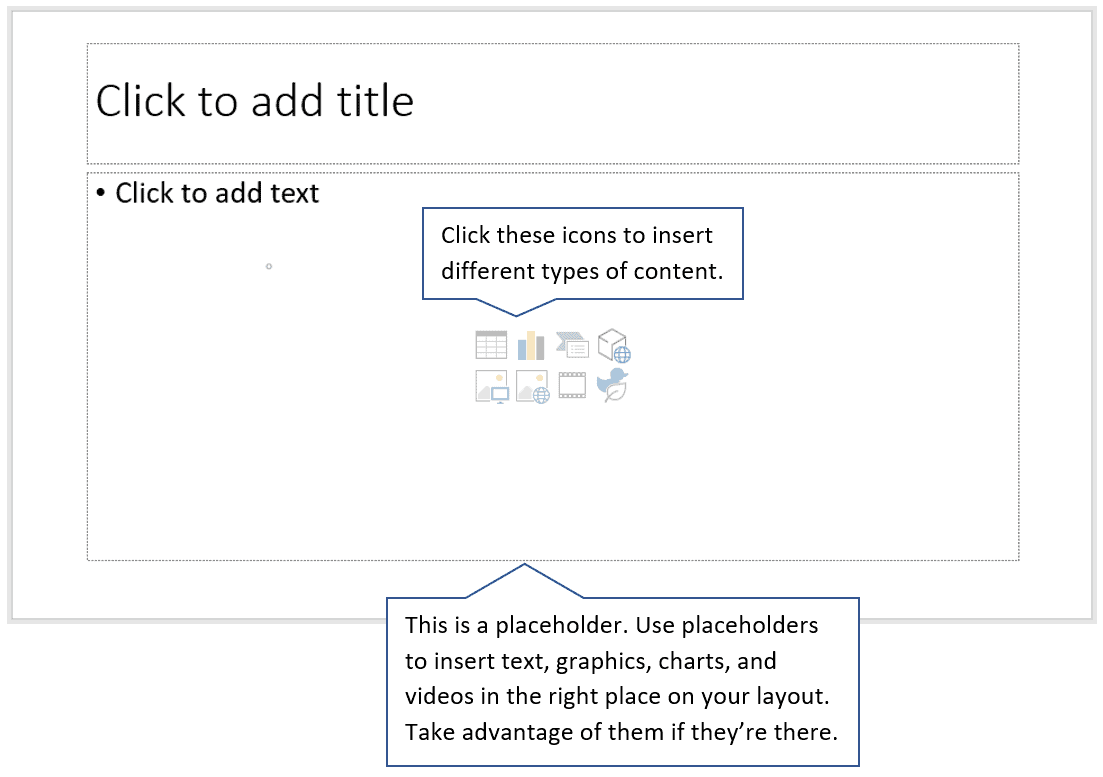PowerPoint placeholder