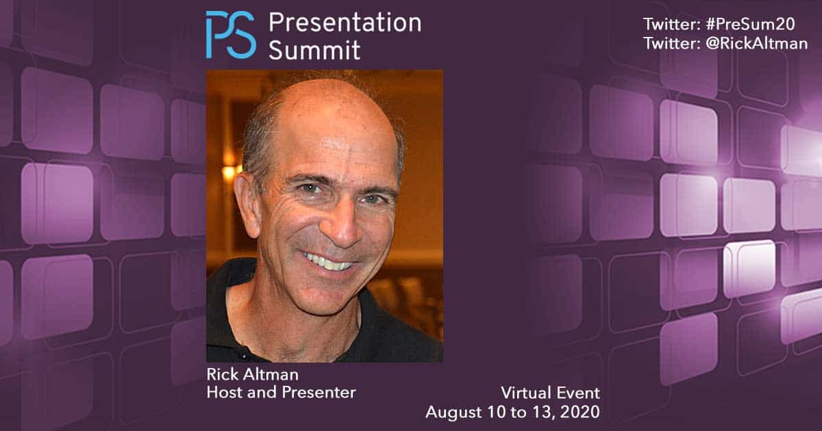 Presentation Summit Rick Altman 2020