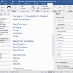 Creating PowerPoint Outlines in Microsoft Word 2019 for Mac
