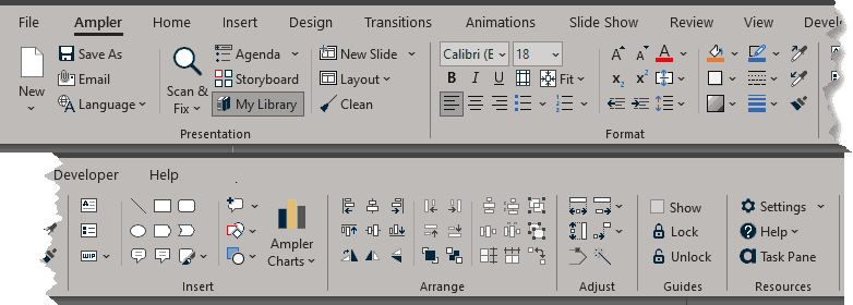 Ampler Toolbar