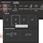 Insert Equations in PowerPoint for Windows