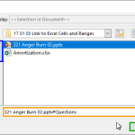 Link to Excel Cells and Ranges in PowerPoint 365 for Windows