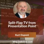 Split-Flap TV from Presentation Point