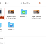 Working with iCloud in PowerPoint 365 for Mac