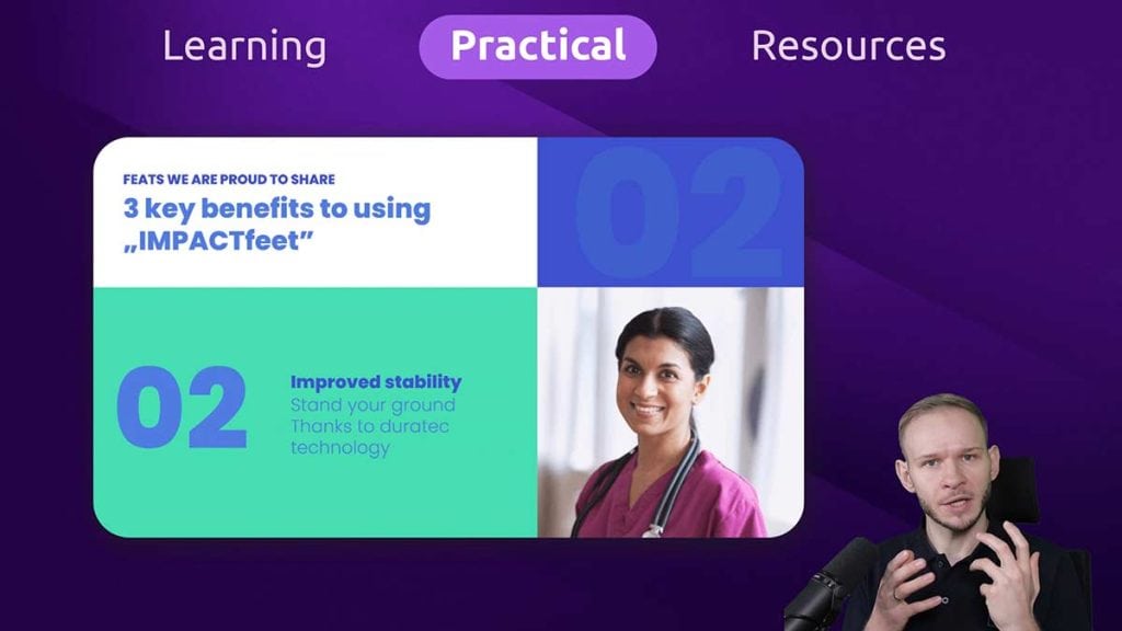 Live example from course