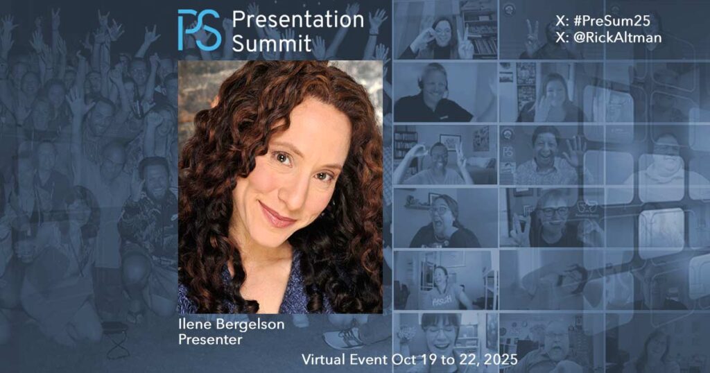Presentation Summit 2025: Conversation with Ilene Bergelson