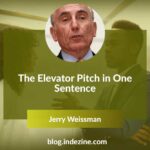 The Elevator Pitch in One Sentence
