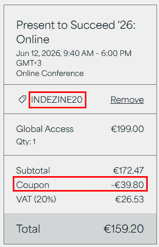 Present to Succeed 2026 Promo