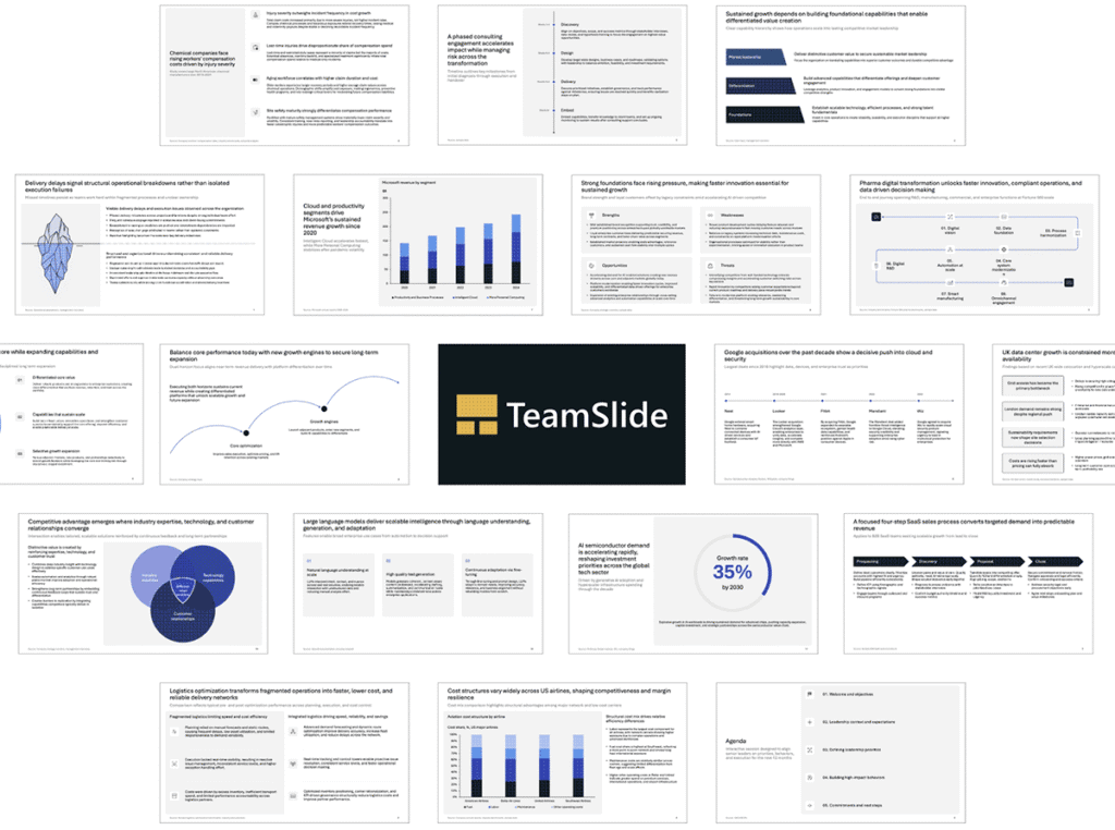 TeamSlide Example output