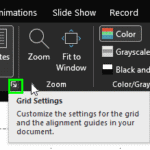 Snap to Grid Settings in PowerPoint 365 for Windows